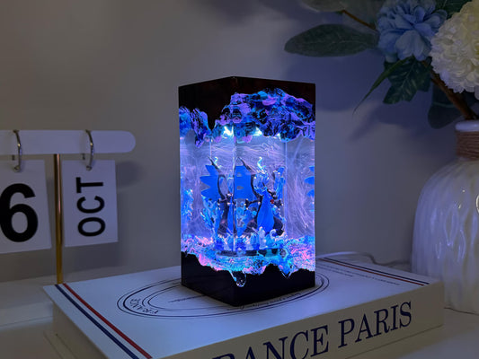 Mega Charizard X Resin Lamp