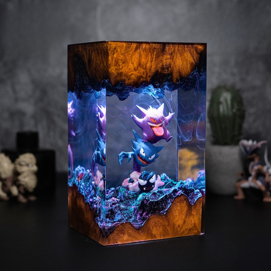 Gengar Evolution Resin Lamp