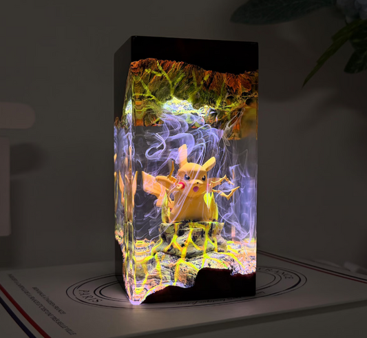 Pikachu Resin Lamp