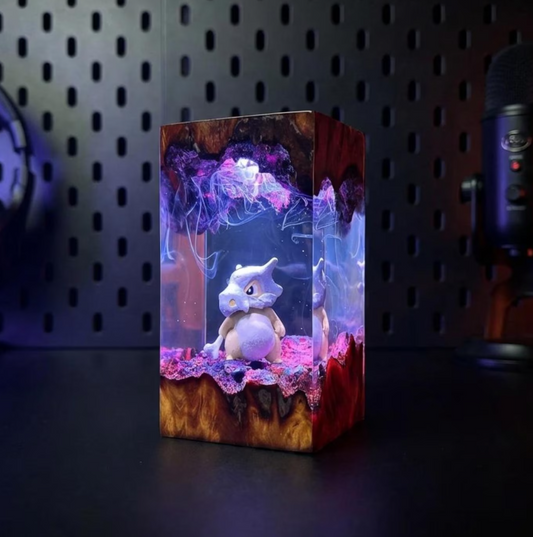 Cubone Resin Lamp