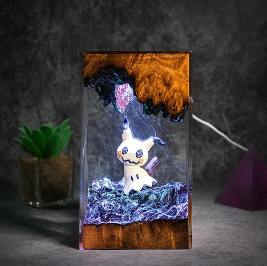 Mimikyu Resin Lamp